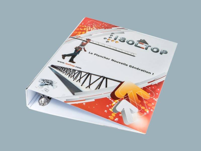 Classeur publicitaire carton