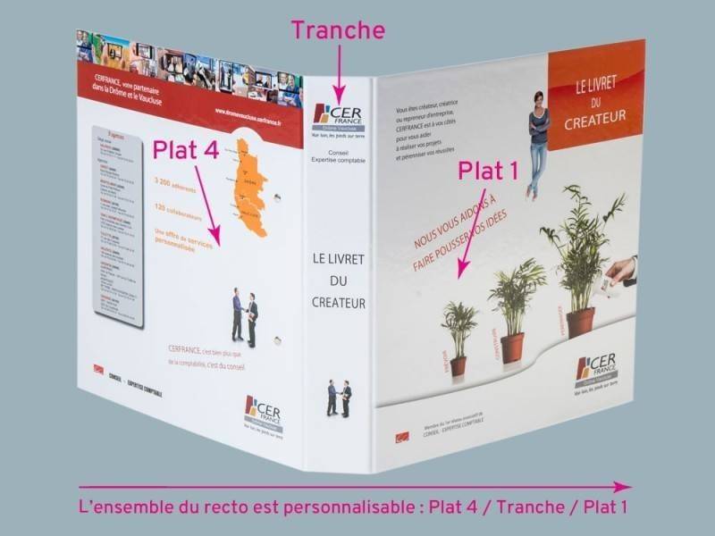 Classeur publicitaire carton