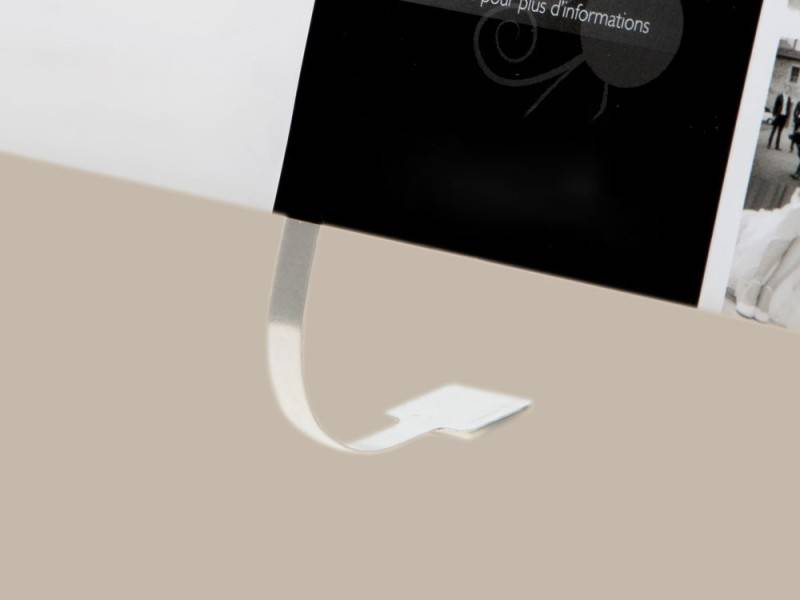 09-06670 NB - VASSEL - Twisters métal pour stop rayon - 3 adhésifs - 400 ex