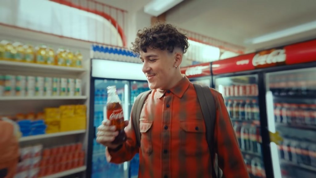 Campagnes publicitaires - Cette image montre la dernière campagne publicitaire Coca-Cola